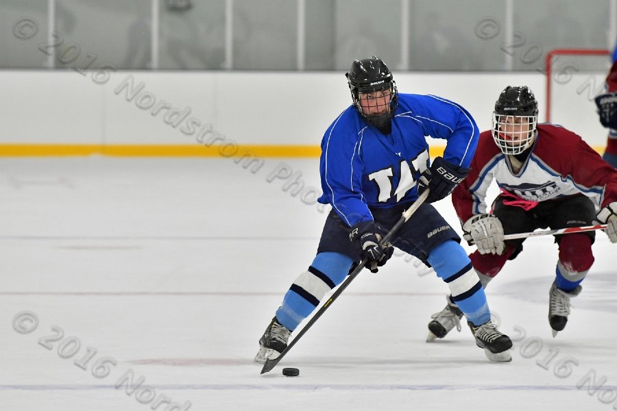 Wheaton College Men\'s Ice Hockey vs Middlesex Community College. - Photo By: KEITH NORDSTROM